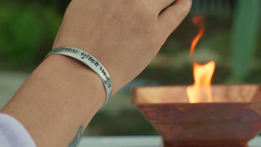 Lokah Samastah Sukhino Bhavantu Cuff