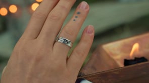 Ahimsa Ring sterling silver rings